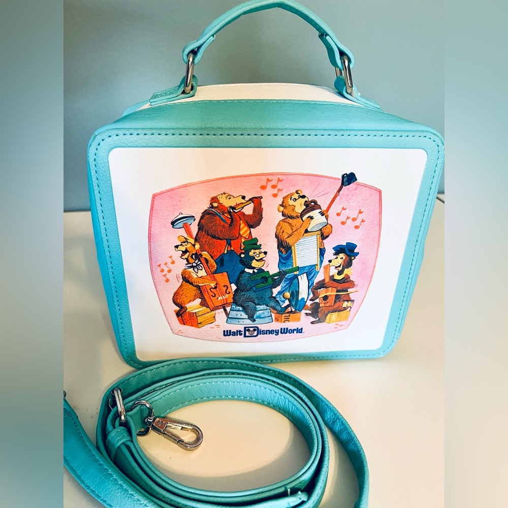 Walt Disney World 50th Anniversary Loungefly soft lunchbox bag - Picture 2 of 6